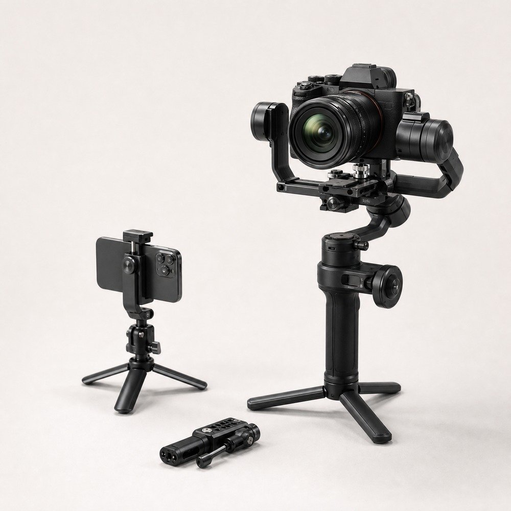 Camera gimbal and smart tracking equipment
